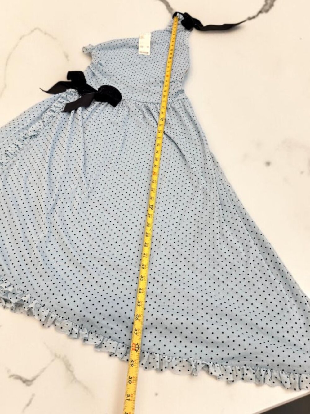 Urban Outfitters NWT Size Large Virginia One Shoulder Bow Detail Midi Dress - Picture 5 of 13